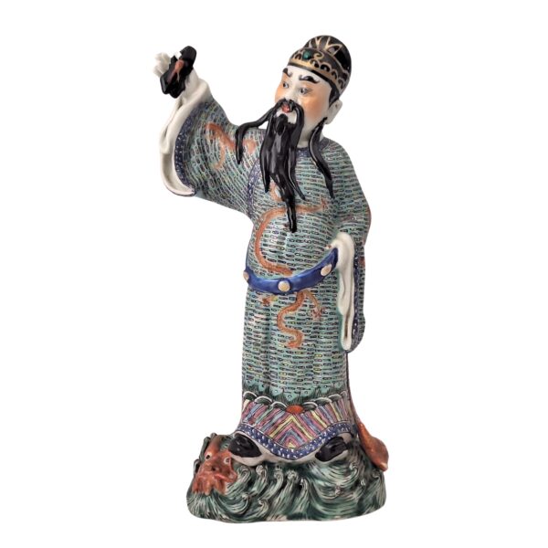 Antique Chinese porcelain figure, 19thC