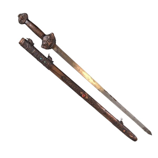 Antique Chinese Ceremonial/Decorative Jian-type sword