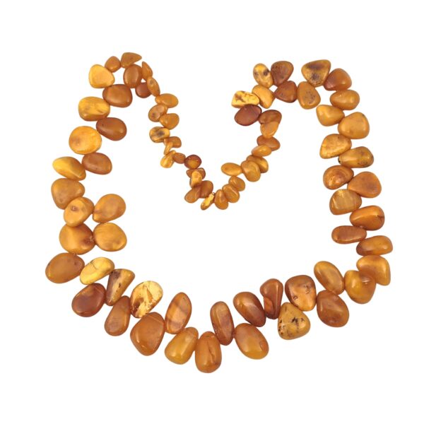 Antique Baltic butterscotch amber necklace