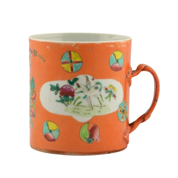 Antique Chinese porcelain tea cup/mug,19thC