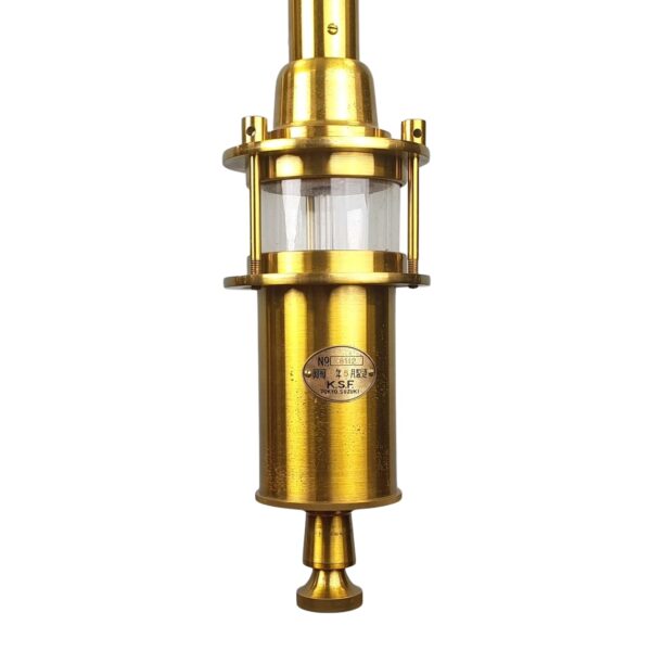 Antique Japanese marine altimeter by Suzuki with original lether box