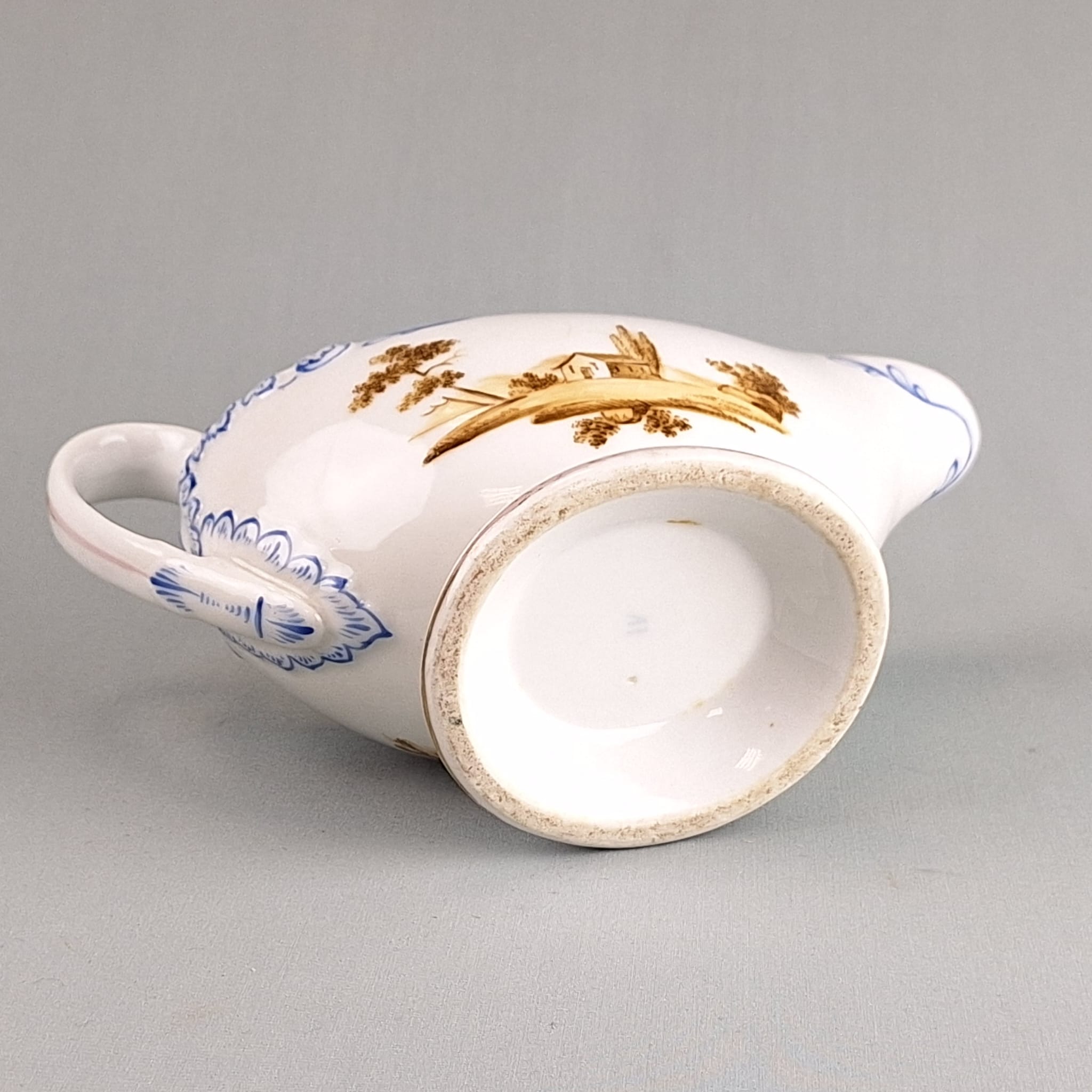 Antique Russian Popov factory porcelain creamer,early 19thC - Image 7